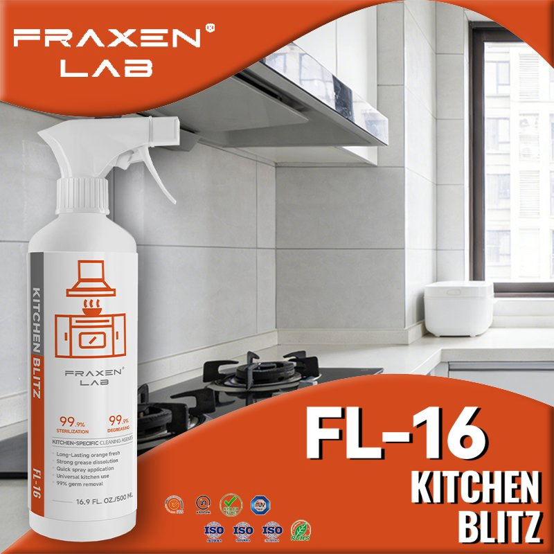 Kitchen Chemical Cleaner Degreaser Chemical Factory Supply Direct Manufacturer Low MOQ Industrial Grease Remover Chemical for Household Cleaning Products