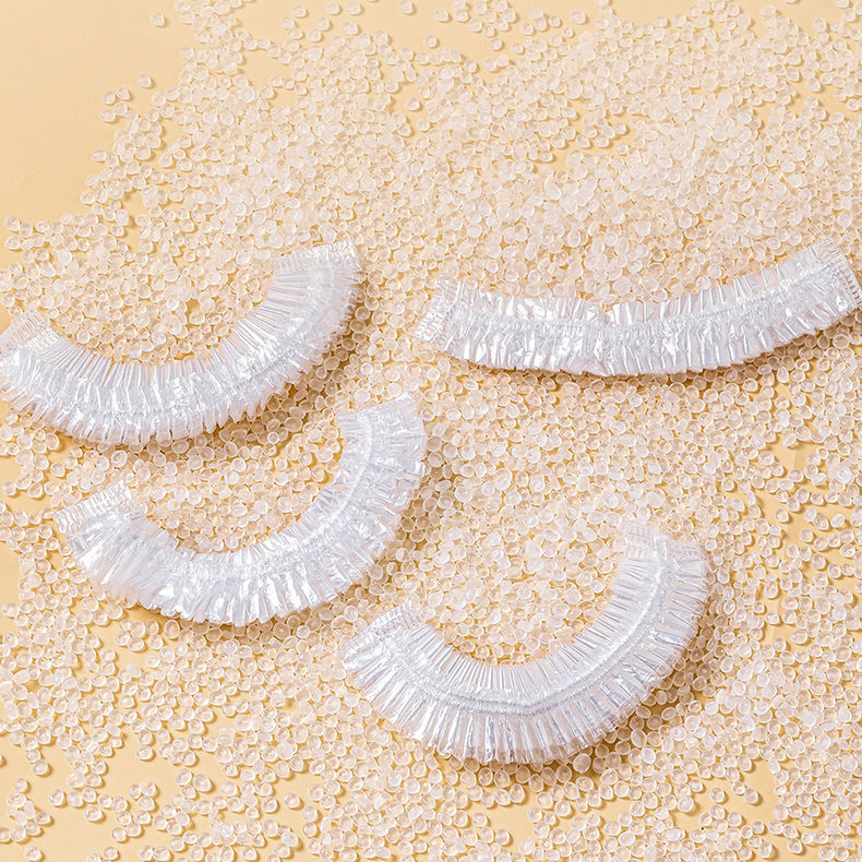 Disposable Dustproof Fresh Nets Food Keeping Film Cover Plastic Plate Fruit Bowl Cover with Elastic Band