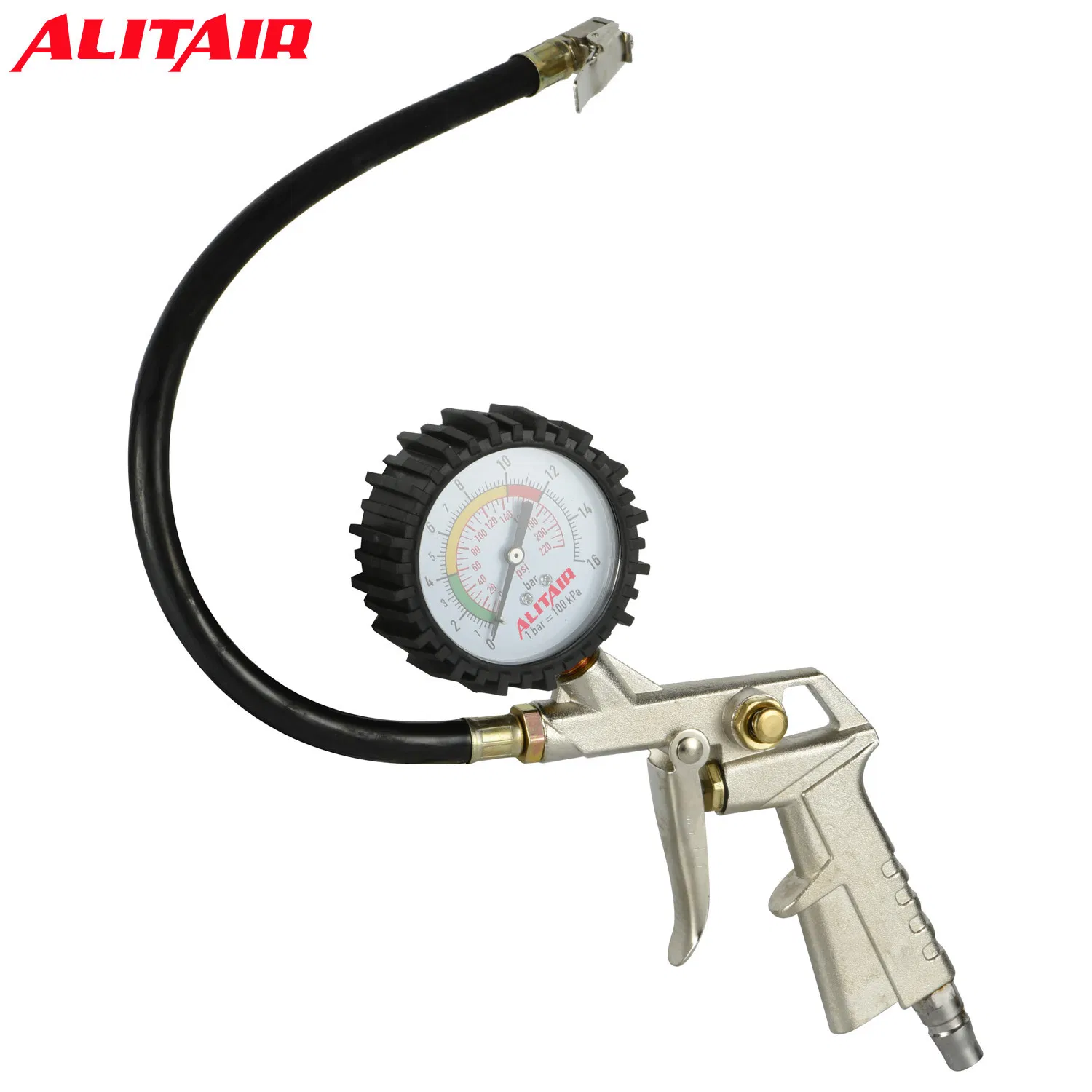 Ningbo Alitair Tire Inflation Air Gun with Pressure Gauge