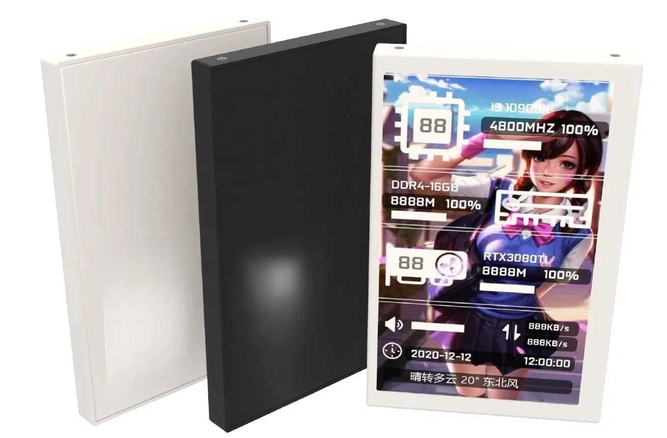 China LCD Machine Monitor 5 Inch Secondary Screen LCD Display for PC Machine Monitor Accessories