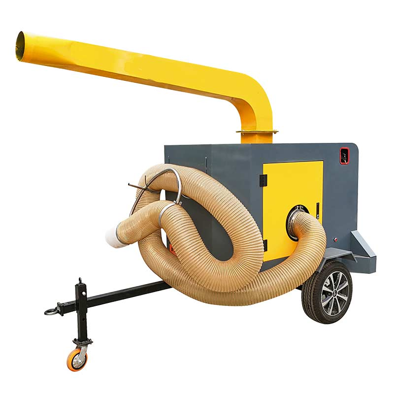 18 HP Gas Engine Leaf Collector Vacuum Machine by-T3 Tractor Mounted Leaf Collector