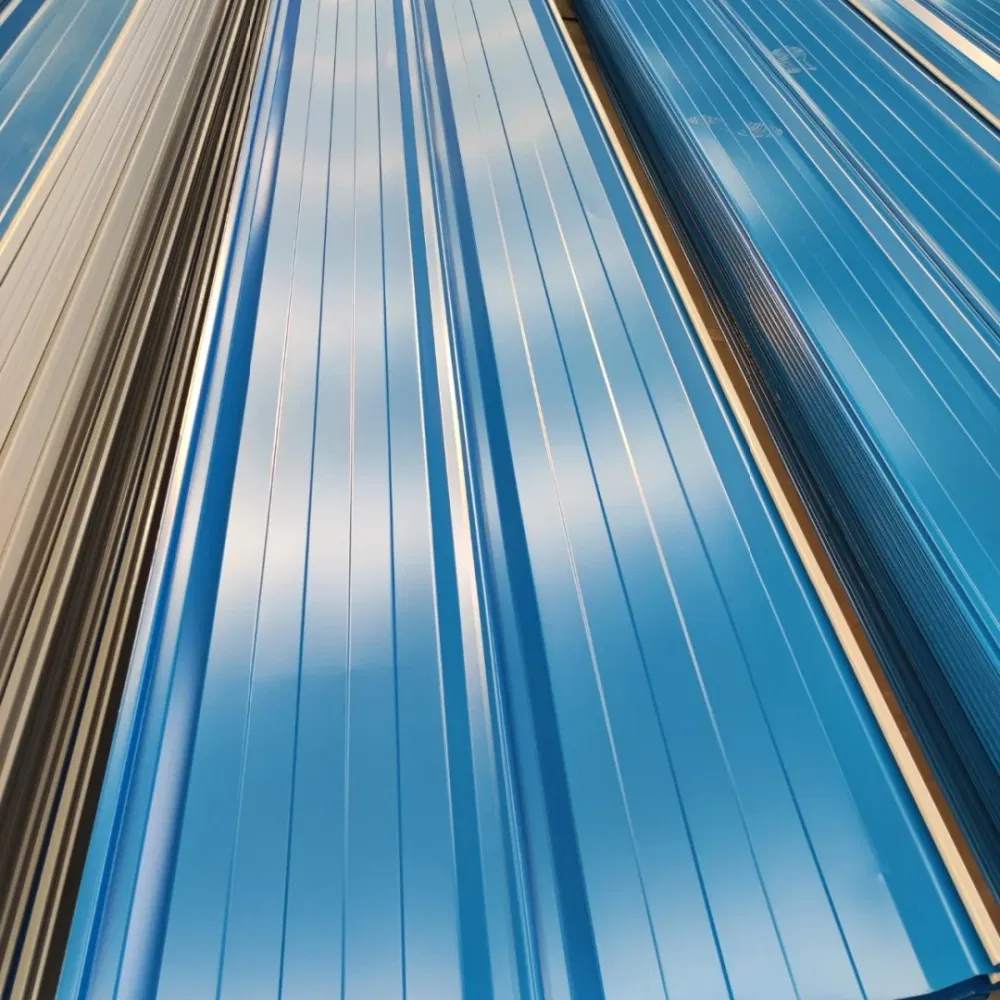 Fireproof Metal Roof Tile Warranty Chemical Corrosion Resistance Steel Roofing Material