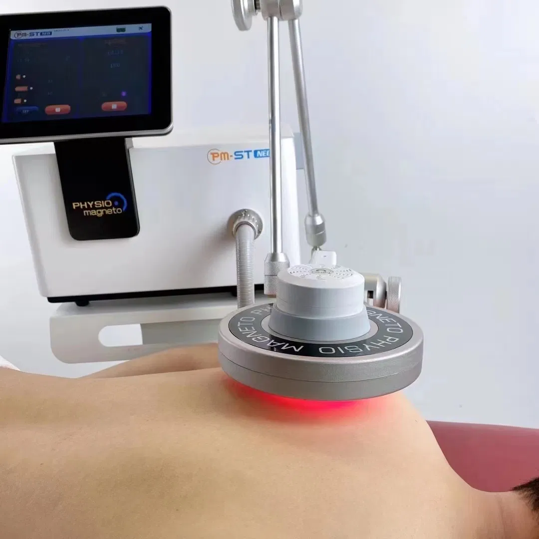 Professional Electromagnetic Transduction Red Infrared Physio Magneto Therapy Magnetic Body Beauty Equipment for Relieve Pain