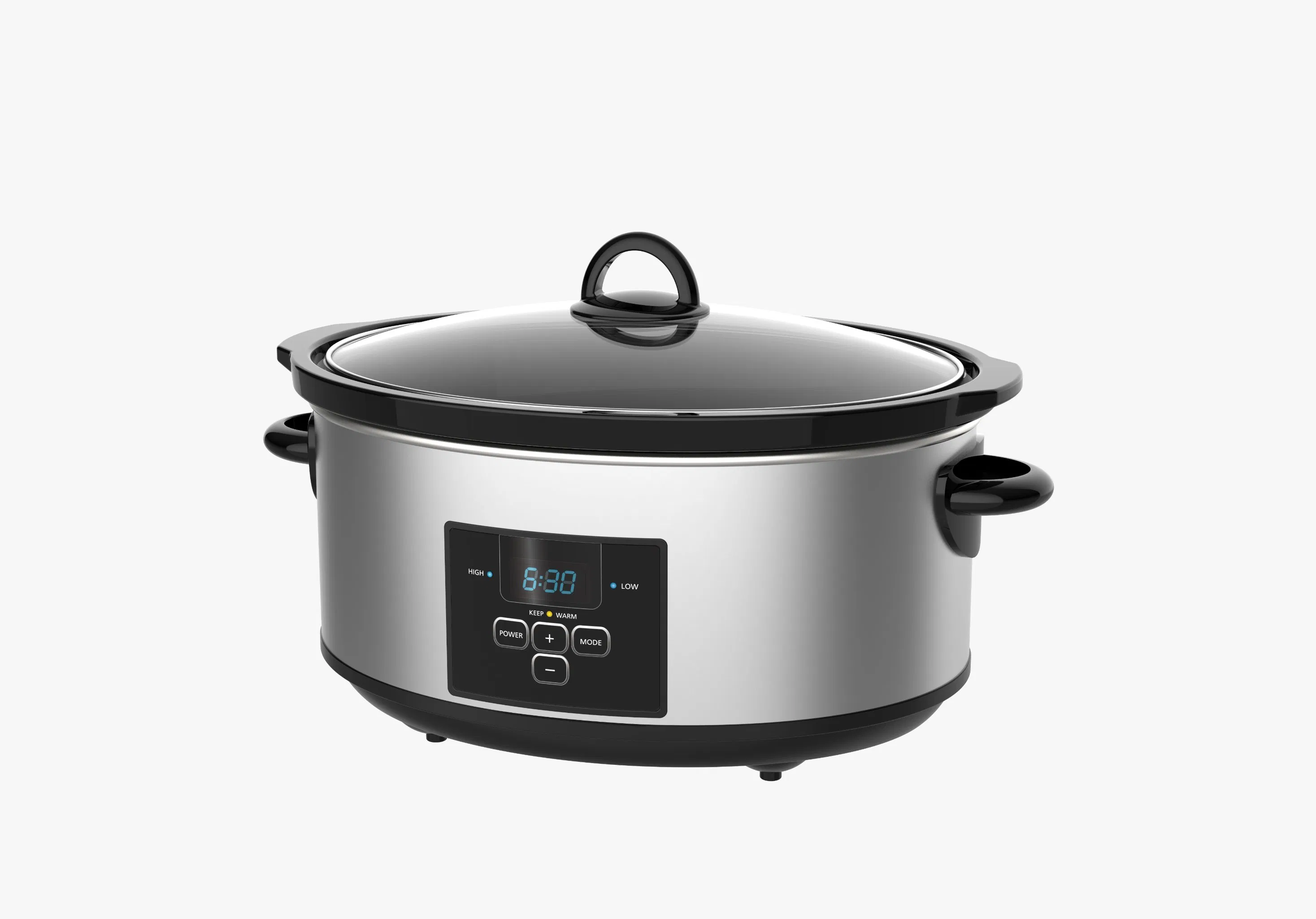Versatile 7.0 Qt Oval Slow Cooker for Family Meals and More