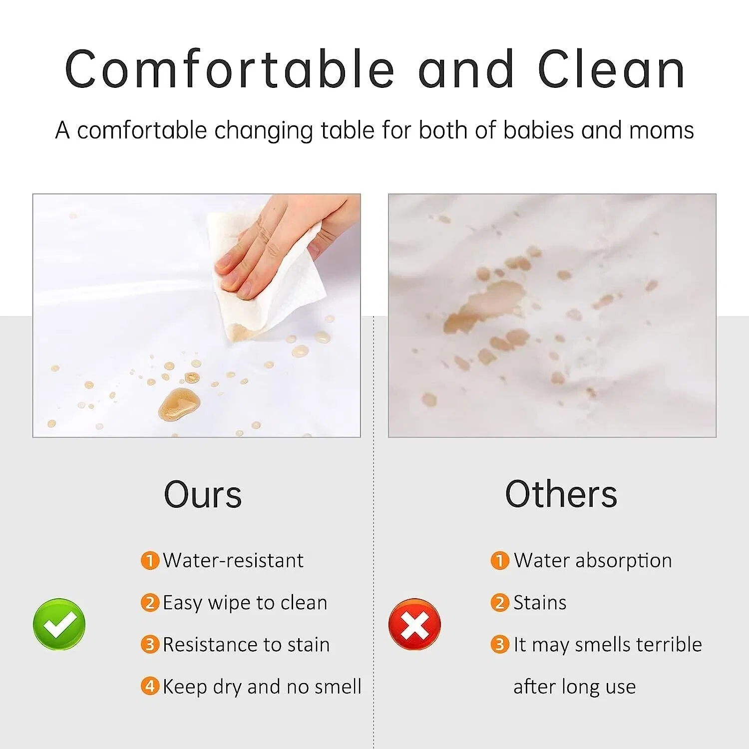 Wholesale Price Portable Adjustable Baby Changing Station