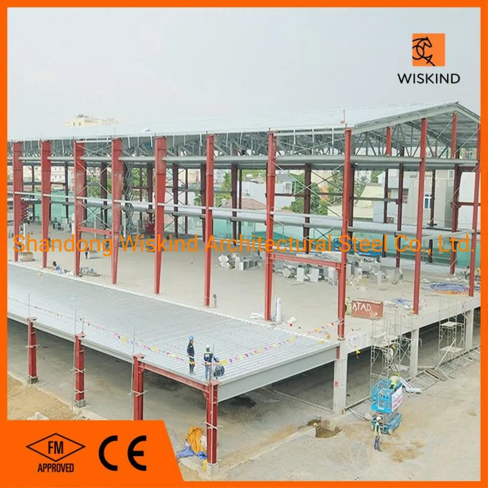 Pre-Engineered Prefabricated Light Steel H Column Manufacturer for Storehouse
