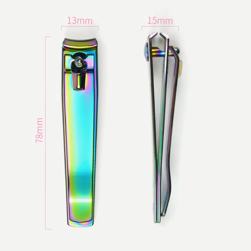 Stainless Steel Nail Clipper Large Straight Cutting Manicure Cutter Toenail Scissors Nippers Tool