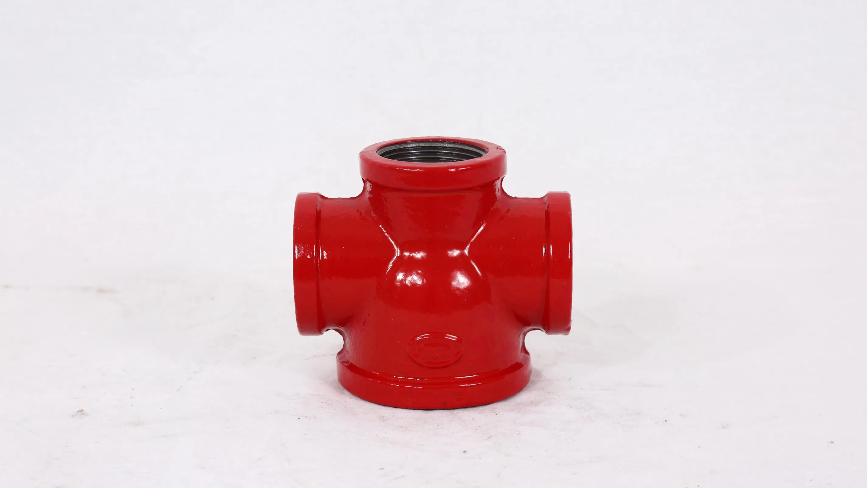 Kanaifu Customized Malleable Iron 4 Way Cross Equal Reducing Pipe Fitting Cross