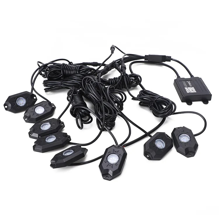 LED Car RGB Mini Pod Rock Light