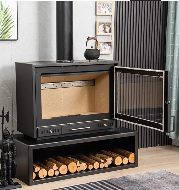 Factory Pricing Real Fire Burning Cast Iron Fireplace Heater Heater Stove Stove