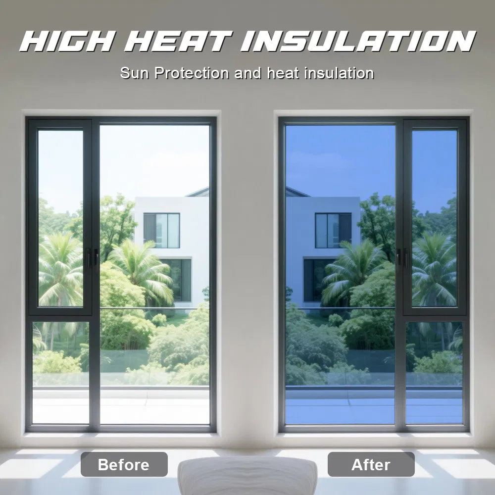 Window Tint Film House Decoration One Way Mirror Building Solar Window Film