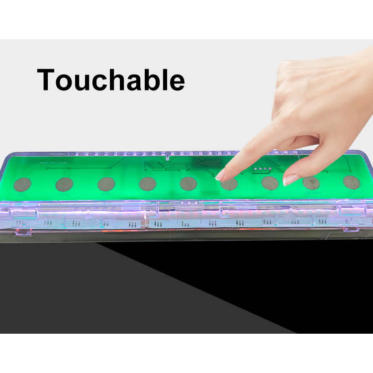 Прозрачный LED-телевизор 21.5 дюйма с RGB подсветкой