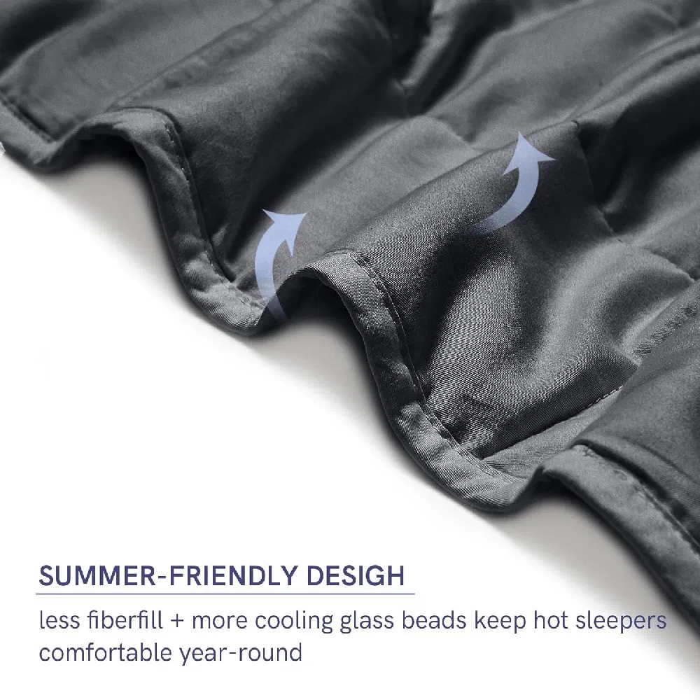 Утяжеленное одеяло для взрослых, 12 фунтов, 48x72 дюйма