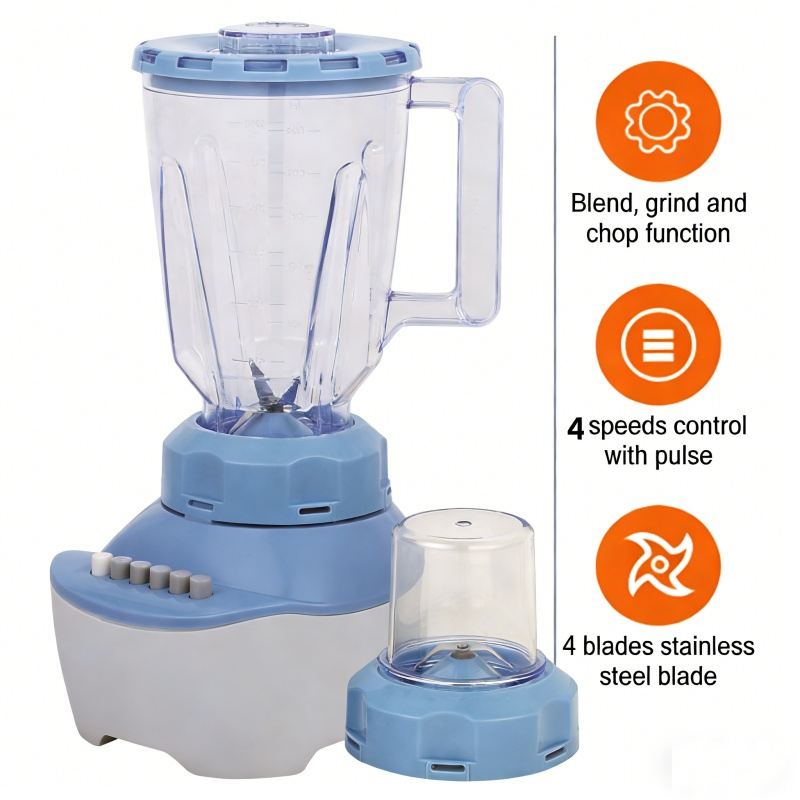 Kitchen Appliances Multifunction Electric Blender Ice Crusher Food Machine Table Blender with Fuse