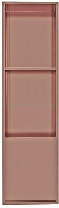 1100× 305× Bathroom 2 Shelf with Board Bath Insert Built in Embedded Stainless Steel Rack Holder Recessed Shower Wall Mounted Niche for Dnb11031