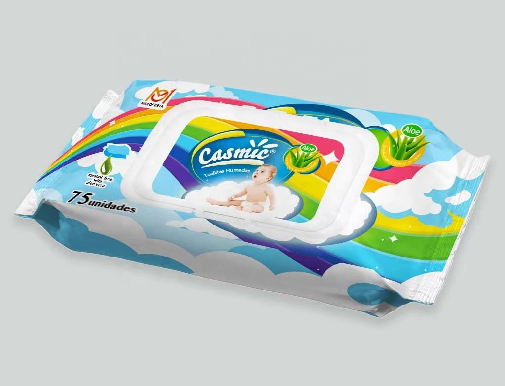 Natural Disposable Mother Care Wet Wipes for Children Cleaning Wet Wipes for Baby Custom Wet Wipes Manufacturer