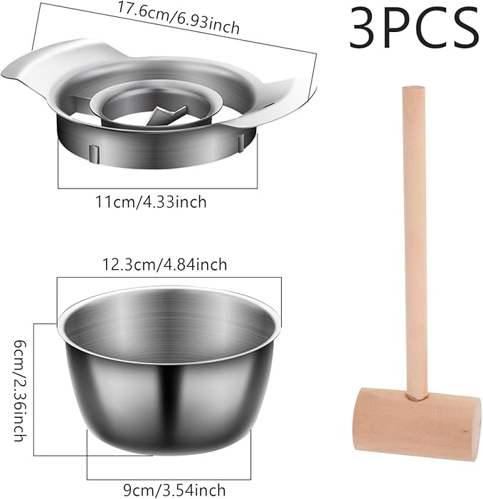 Pomegranate Peel Artifact Tools Kitchen Aid Peel Tool with Bowl Wbb29672