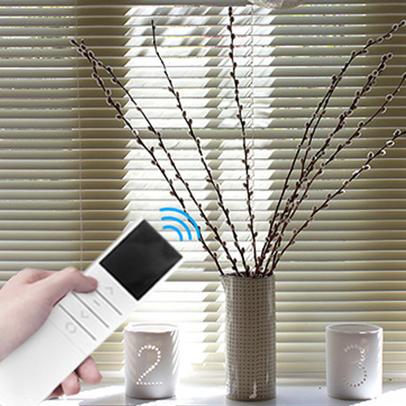 Factory Direct Cordless Motorized Aluminum Venetian Blind for Windows