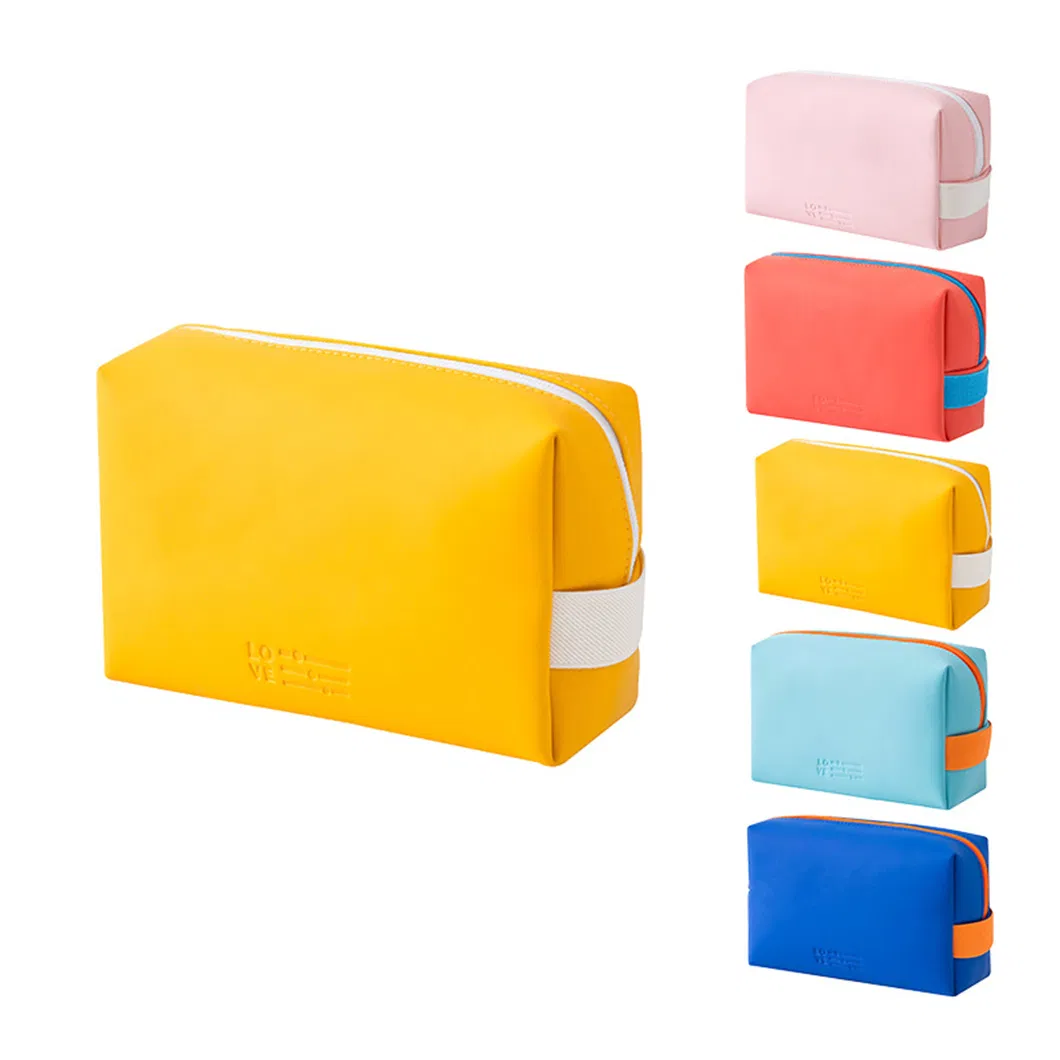 Waterproof Makeup Bag Travel Cosmetic Bags Small for Women Girls Zipper Pouch Makeup Organizer with Custom Logo