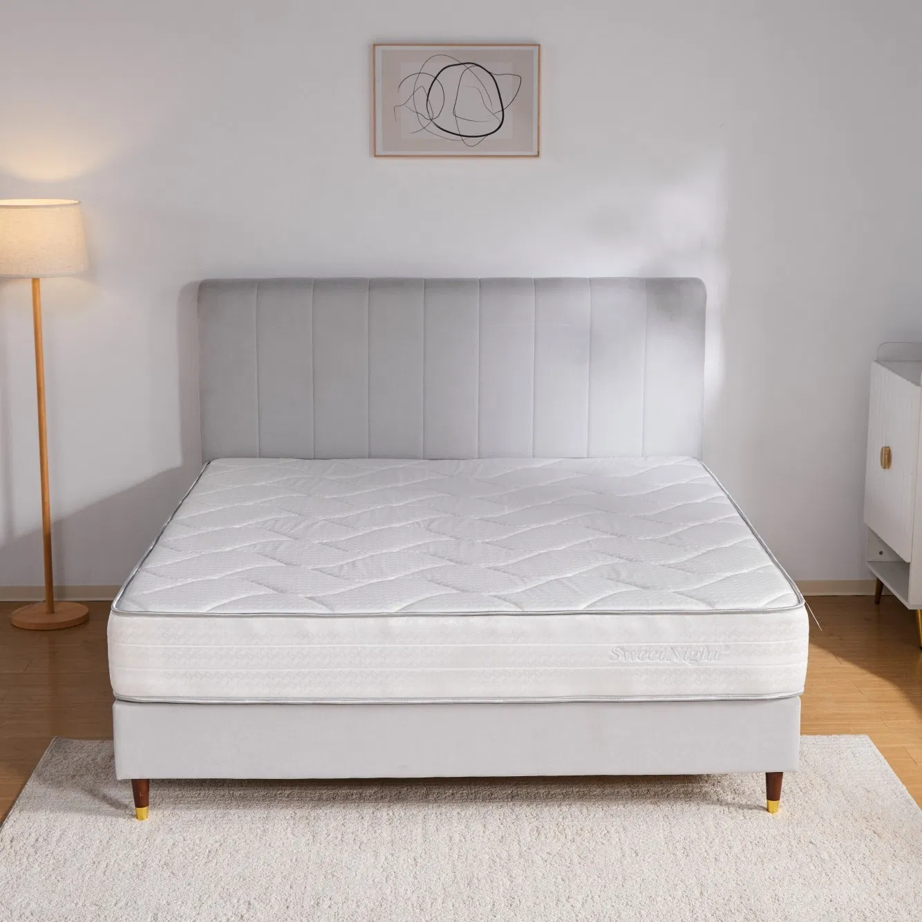 King Size Pocket Spring Mattress Colchones Comprimidos Al Vacio for Hotel Use