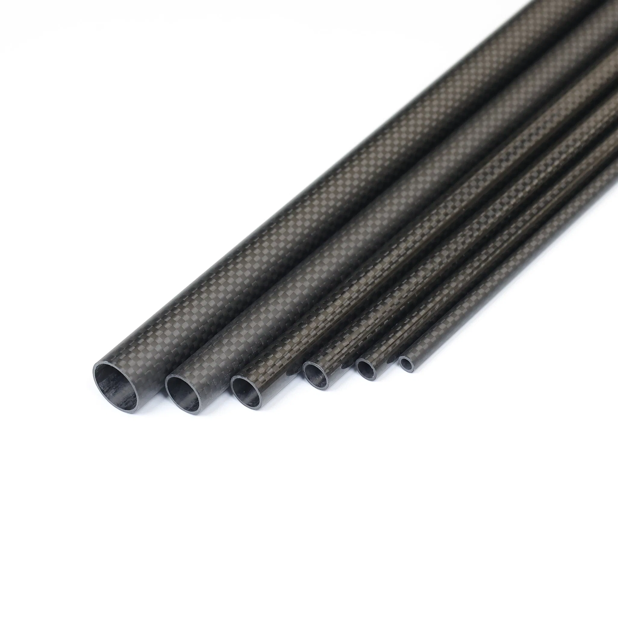 High Strength Fiberglass/Carbon Fiber Epoxy Reinforced Round FRP Tube/Pipe
