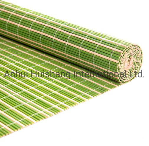 Item a-31 Bamboo Shade as Window Curtains