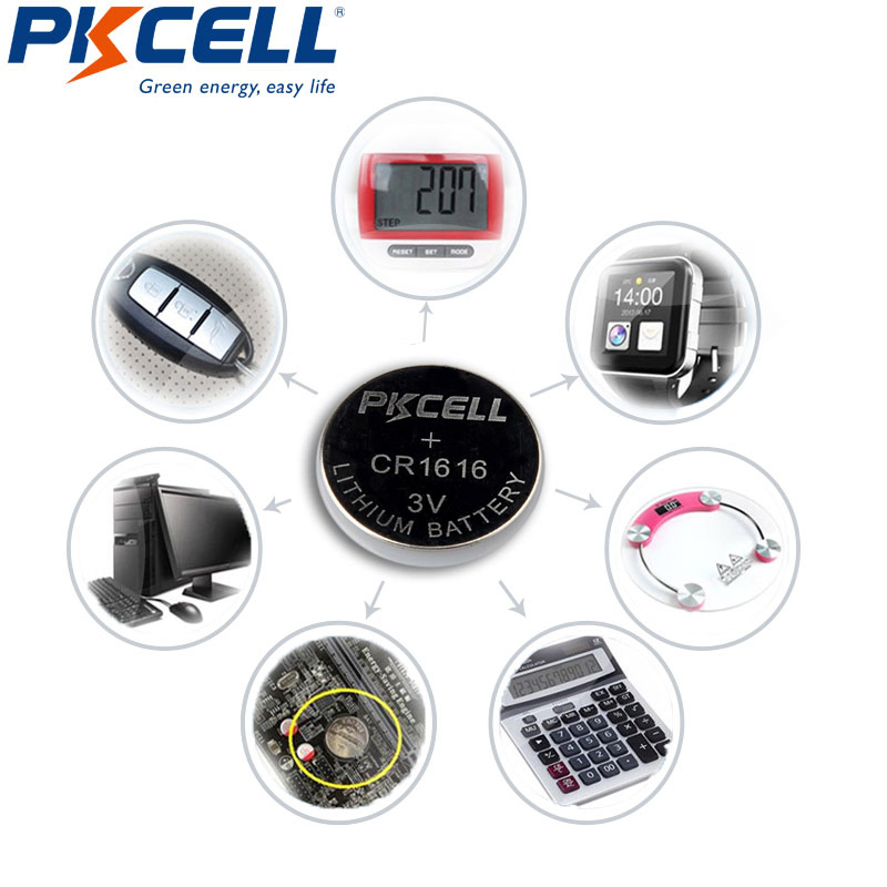 Батарейка PKCell CR1616 3V для ключей авто