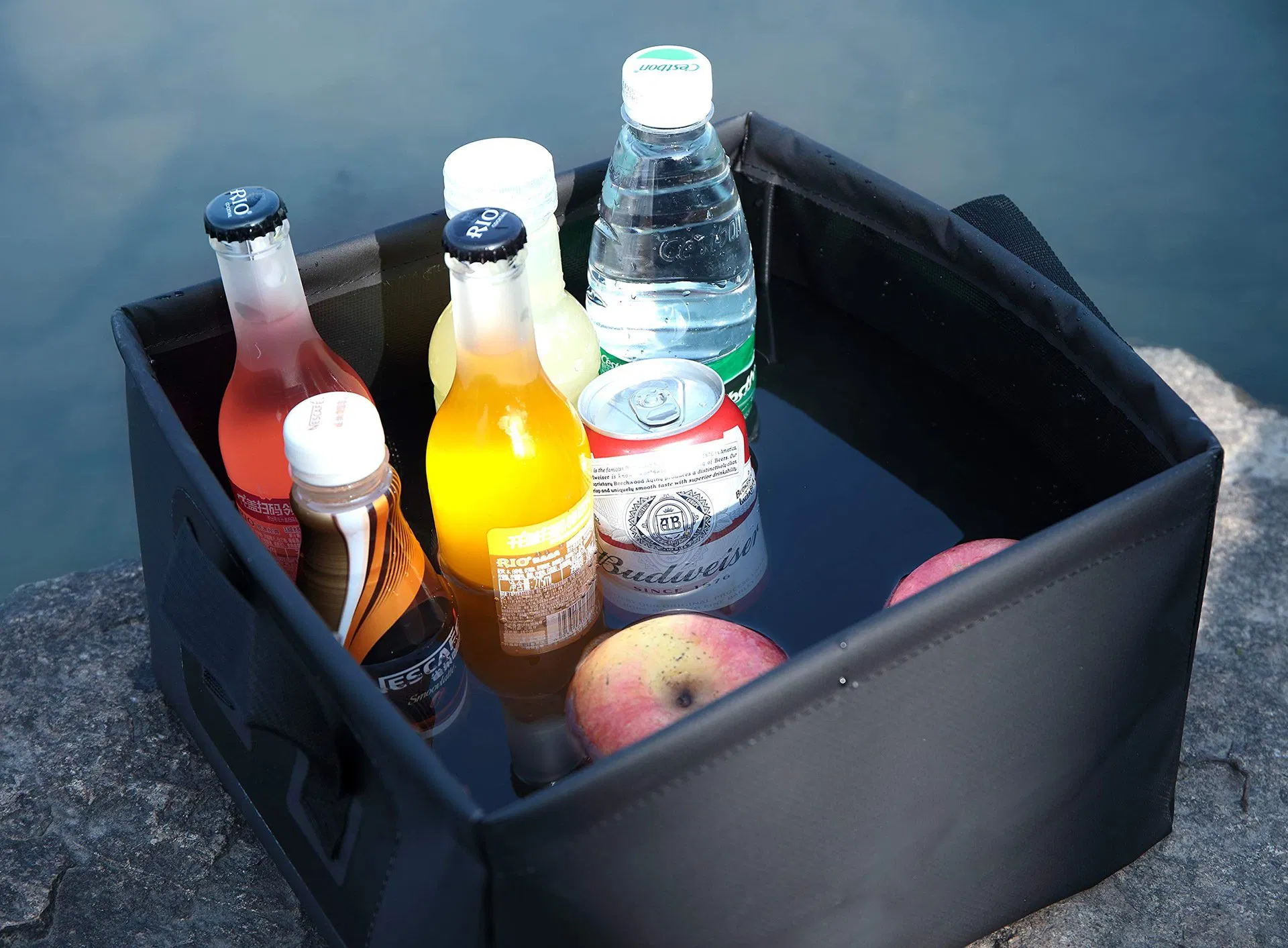 Portable Square Travel, Folding, Foot Bath, Bucket