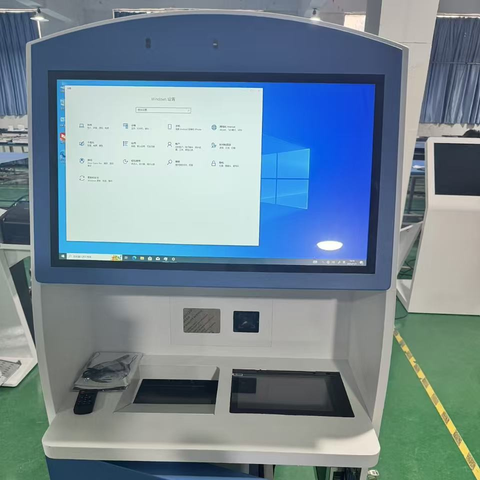 Custom 19 Inch Automatic Cash Coin Card Dispenser Payment Terminal Machine Self Service ATM Bank Machine