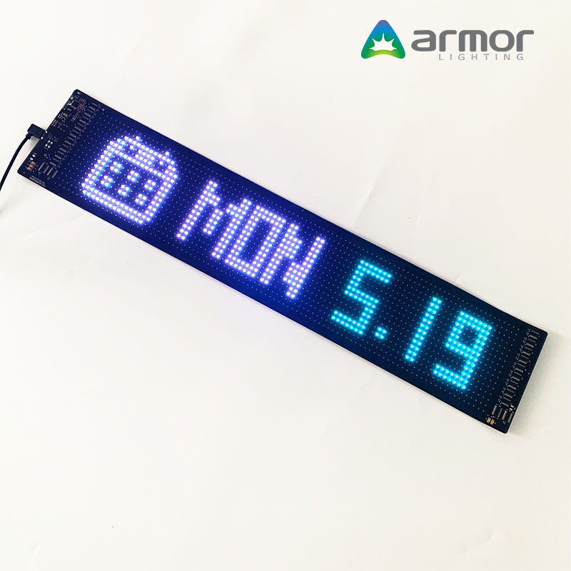 DIY RGB LED Matrix Panel for Store Advertising