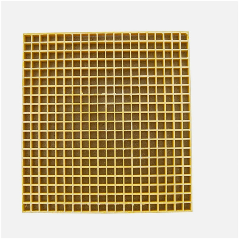 Fiberglass FRP Prof Trench Drain Grating Plate Fiberglass Grating