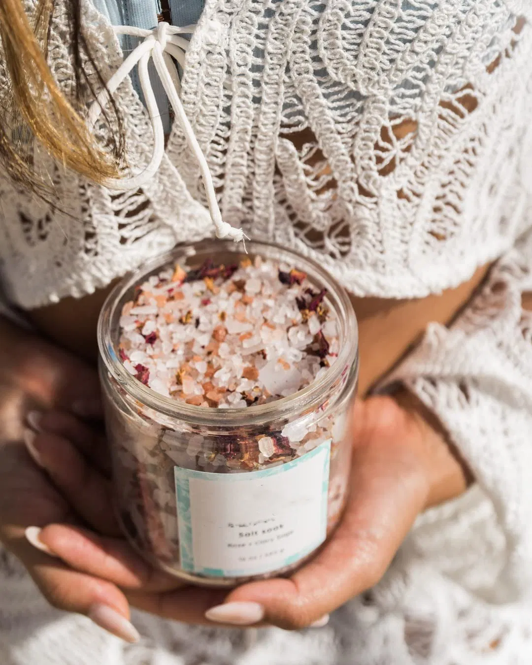 Organic Bath Salts to Soothe Aches Purify & Soothe Dead Sea Salt