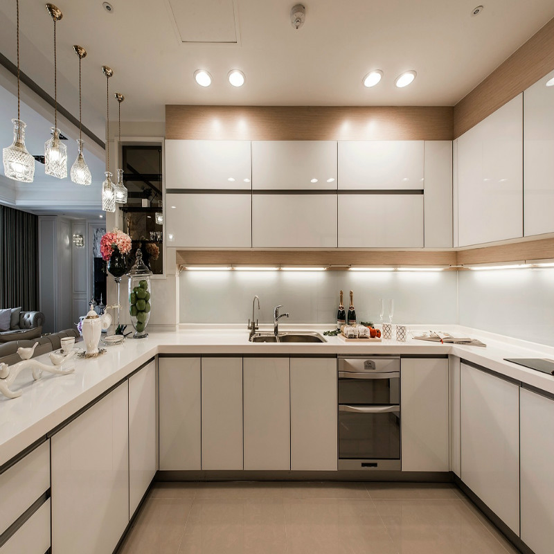 Modern Style Wood Design Painting Kitchen Cabinet