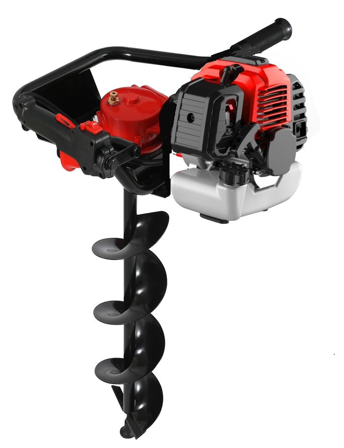 Fishing Gasoline Ice Hole Drill Fishing Use Ice Auger 52cc