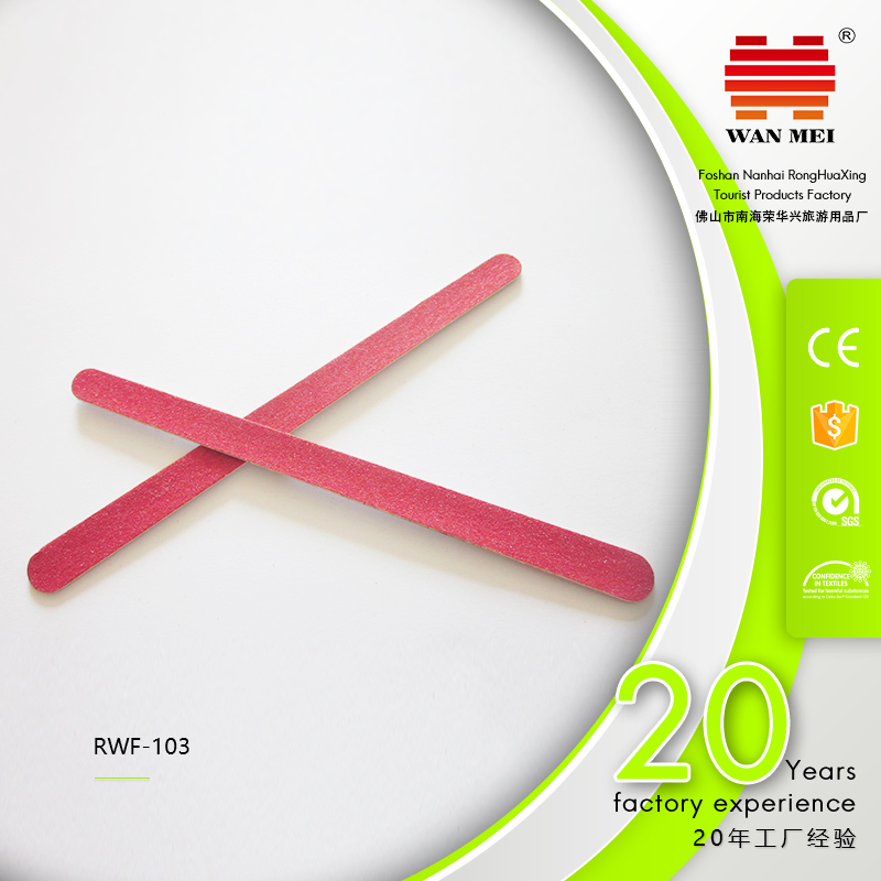 17cm Long Disposable Wooden Nail File