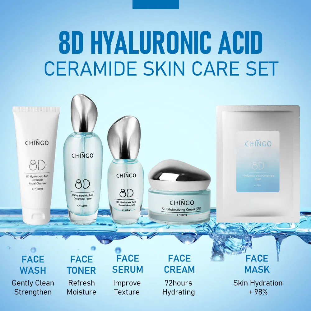 Maskss 8d Hyaluronic Acid Ceramuide Moisturizing Hydrating Face Skin Whitening Mask