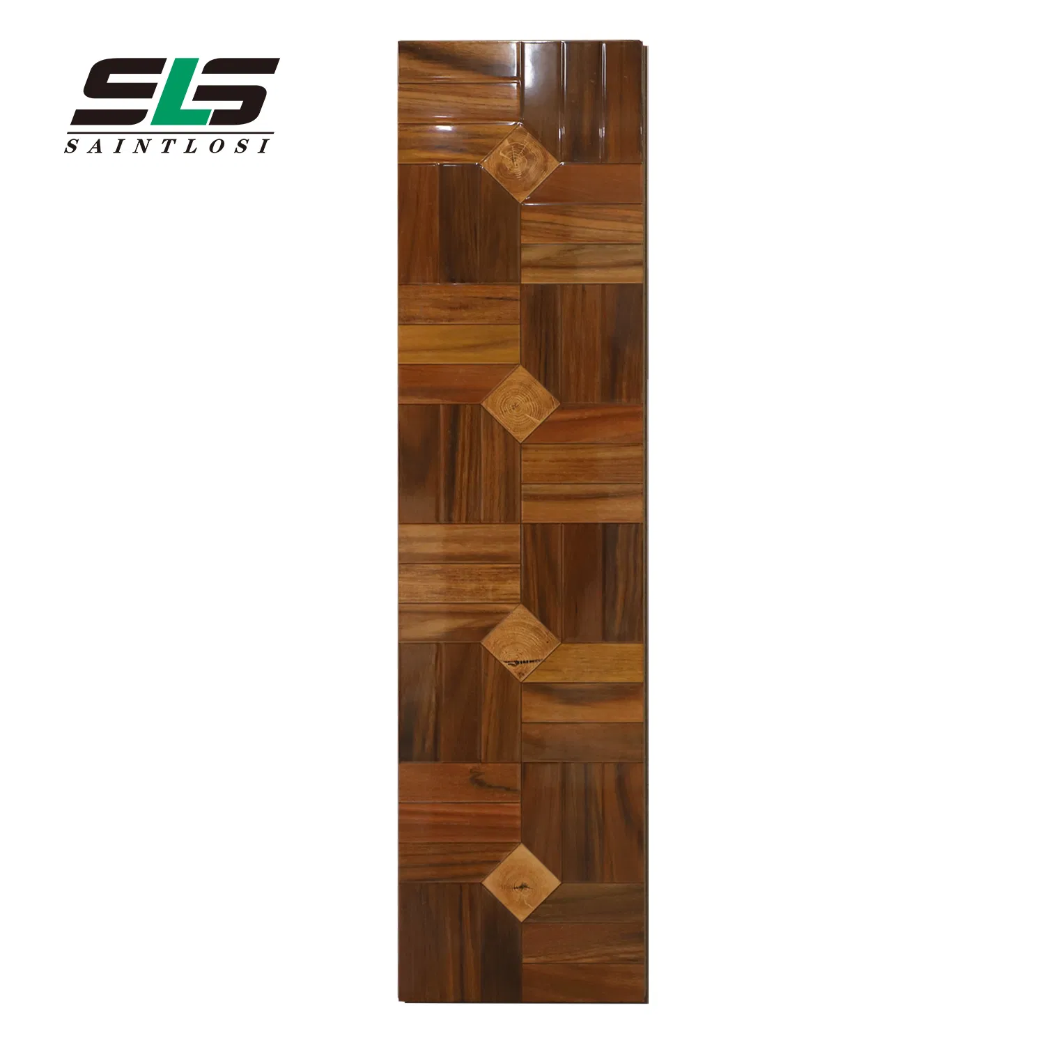 Fade Resistant Building Material Oak Indoor Laminate Engineered Wood Wooden Parquet Wood Laminated Flooring for Home Decoration