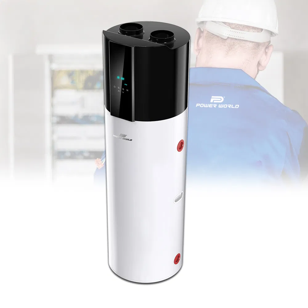 Power World Air to Water Stainless Steel Solar Hot Water Heater System