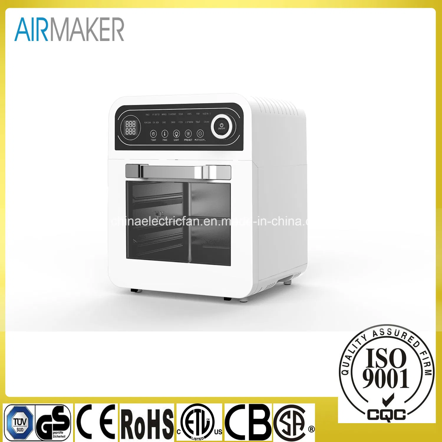 12 Litres Digital Electric Oil Free Air Fryer Without Oil