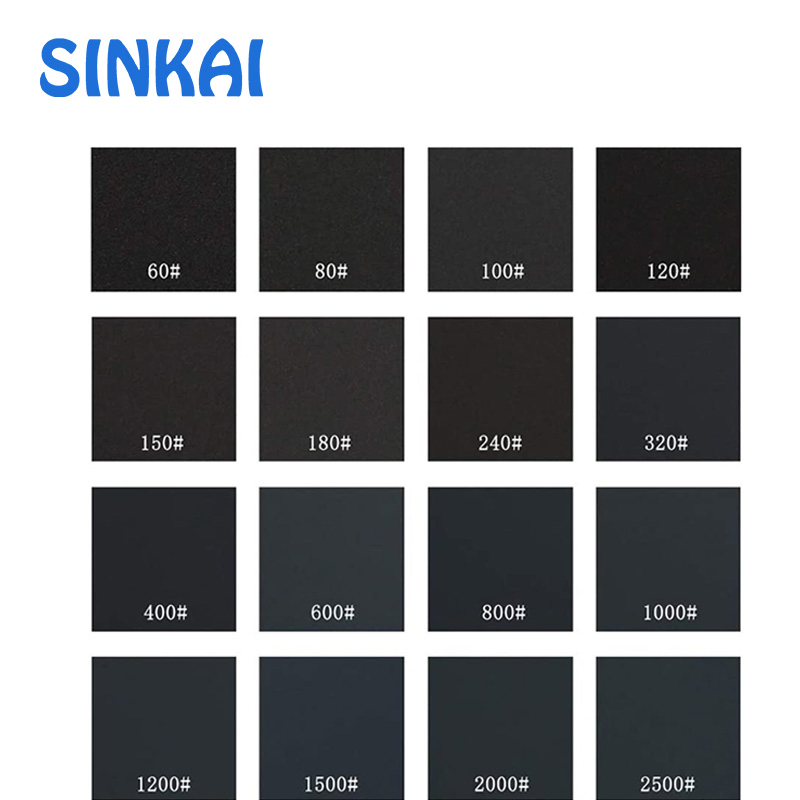 Наждачная бумага 230x93 мм, водостойкая, 60-10000 грит