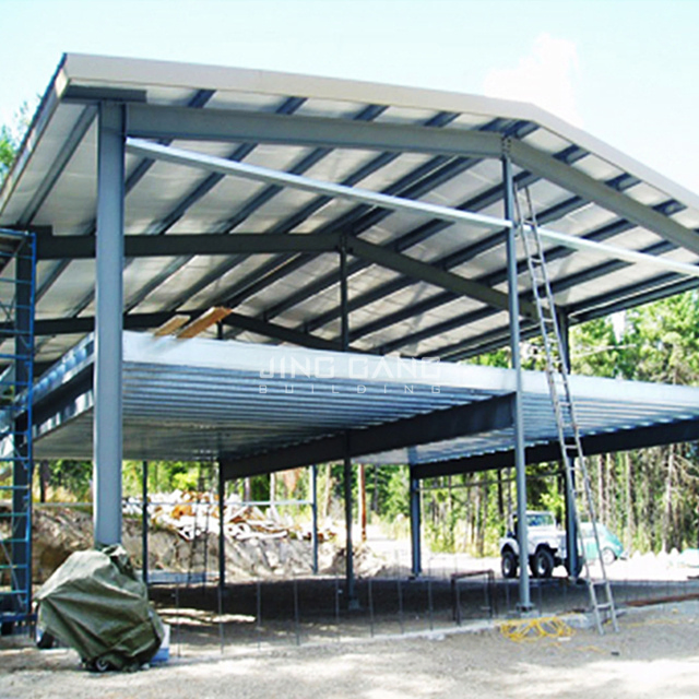 Customizable New Style Metal Steel Structure Prefabricated Warehouse with H Section Part
