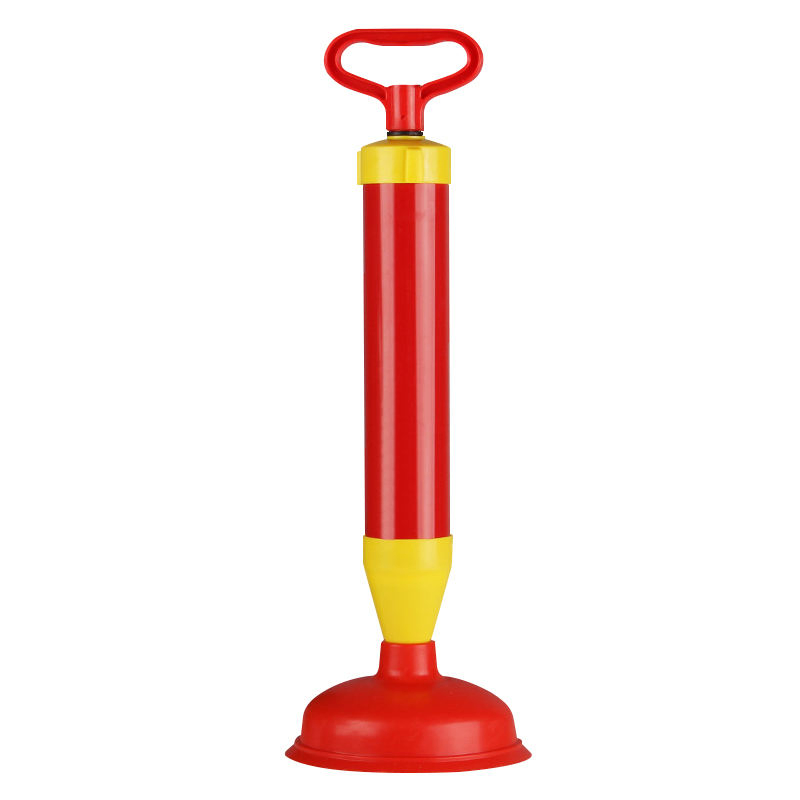 2023 New Product Drain Seat High-Pressure Toilet Air Plunger Powerful Drain Plunger Suitable for Bathroom Toilet Cleaning