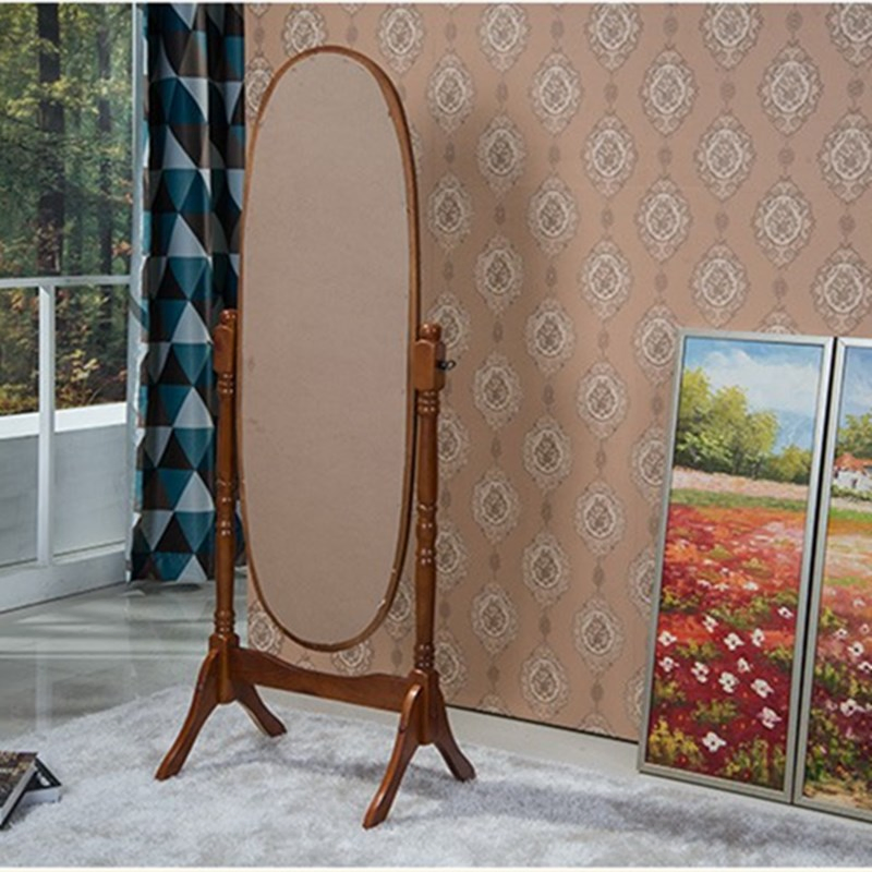 High-End Retro Mirror Floor Full-Length Mirror