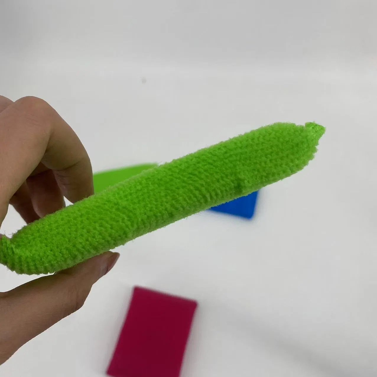 High Density Magic Dishwashing Kitchen Sponge Brush PVC Bag Washing Sponge Cleaning Sponge Custom Kitchen Dishes