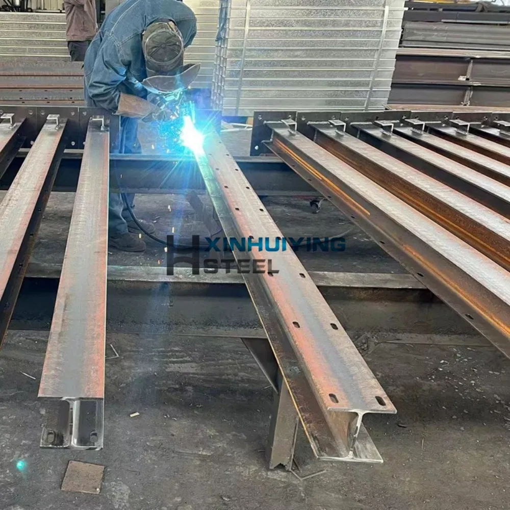 Galvanised Steel Fencing Post Welded H Beam for Airport Construction Project