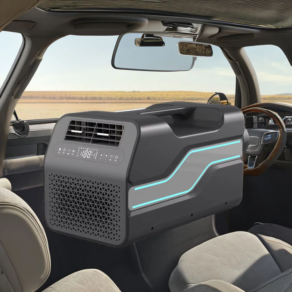 Portable Electric Air Conditioning Home Window Small Tent Car Outdoor Garage Camping Air Conditioner