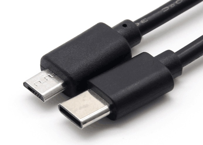 USB3.1 Type C to USB Micro 5p Data Charging Pd Cable 0.25m 1m