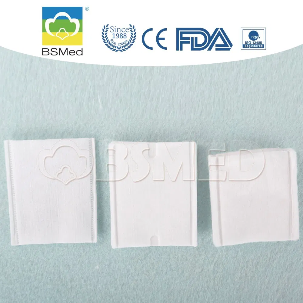 Disposable Square Facial Cleaning Pad Lint Free Nail Make-up Removal Cosmetic Cotton Pads
