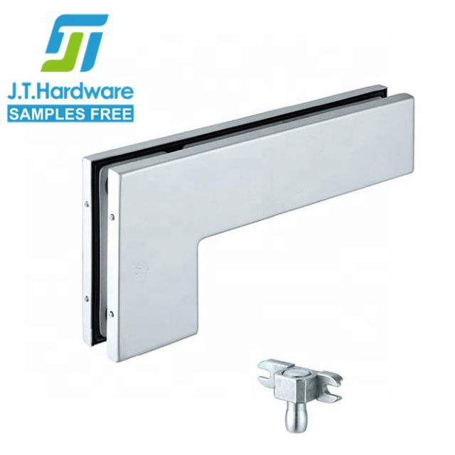 CE Heavy Duty Stainless Steel Frameless Door Sidelite Transom Glass Patch Fitting
