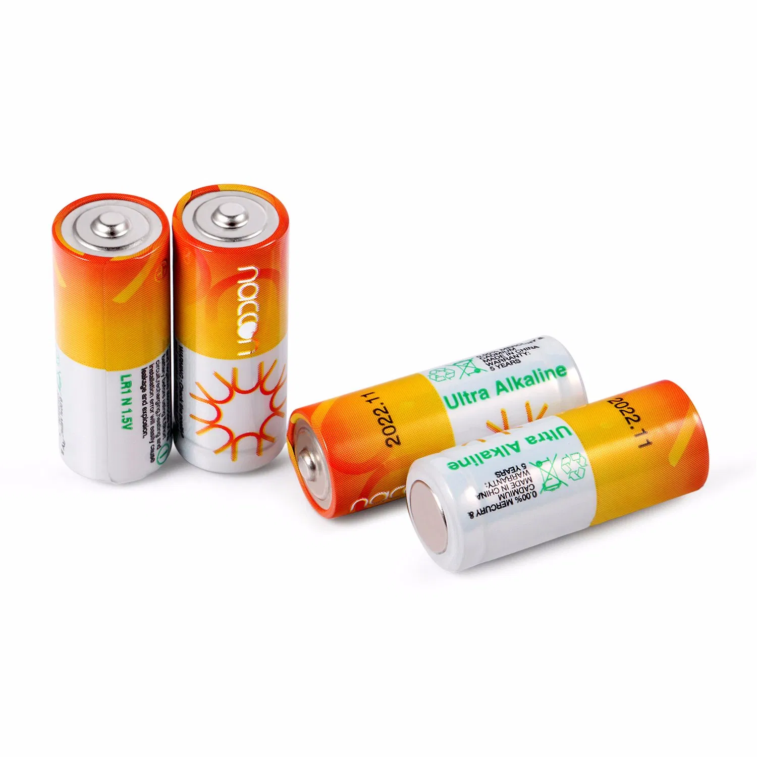 Батарейка щелочная LR1 (AM5, N) 1.5V NACCON